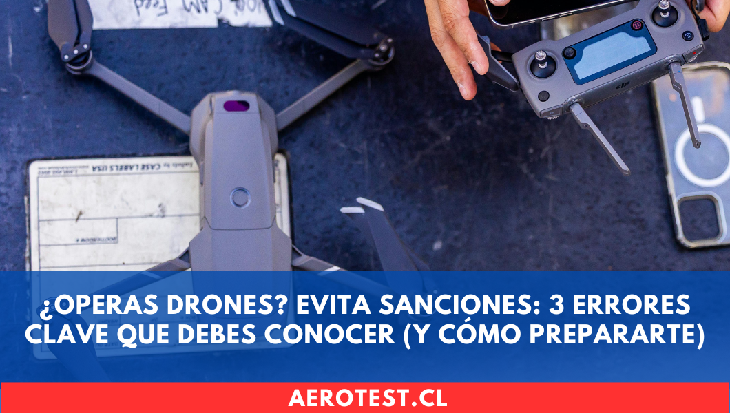 ¿Operas Drones? Evita Sanciones: 3 Errores Clave que Debes Conocer