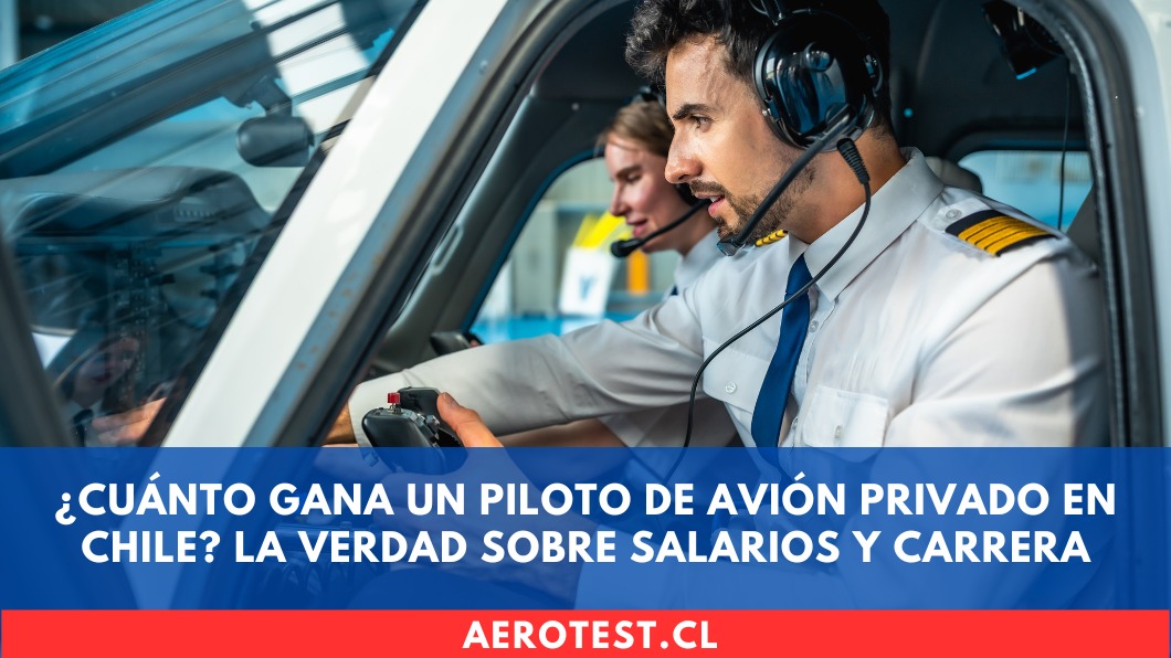 ¿Cuánto gana un Piloto de Avión Privado en Chile? La Verdad sobre Salarios y Carrera