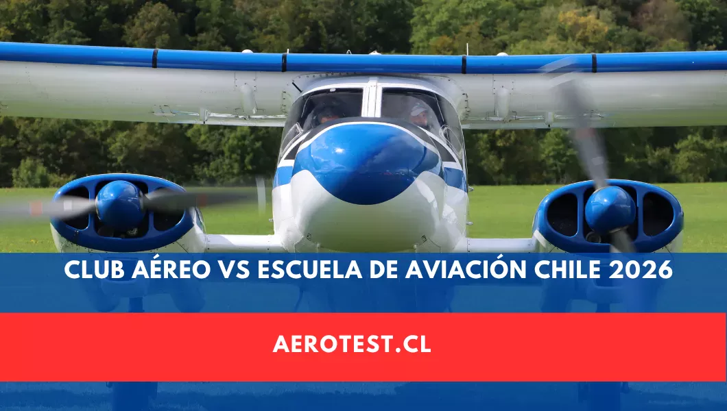 Club Aéreo vs Escuela de Aviación en Chile: ¿Cuál es la Diferencia y por Dónde Empezar?