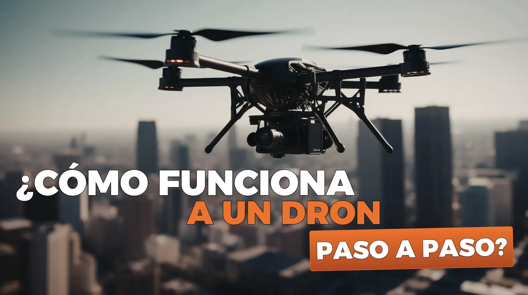 Volando un Dron