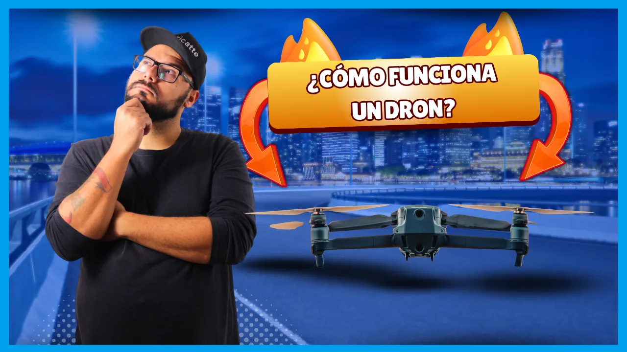 Como funcionan los Drones