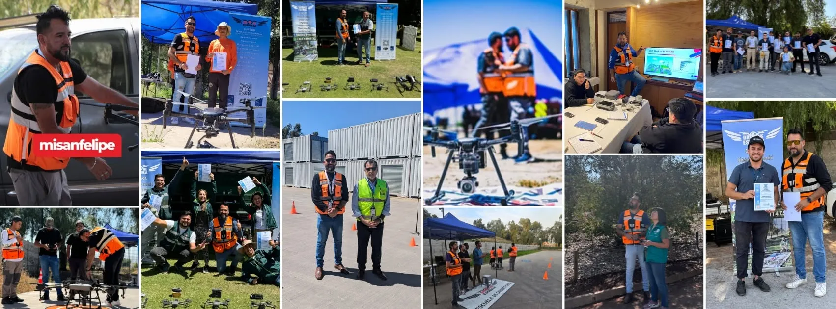 Instalaciones de Escuela de Drones Chile