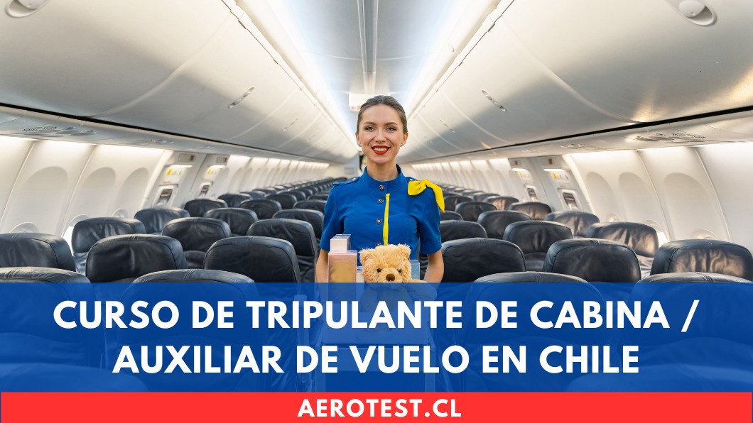 Curso de Tripulante de Cabina / Auxiliar de Vuelo en Chile