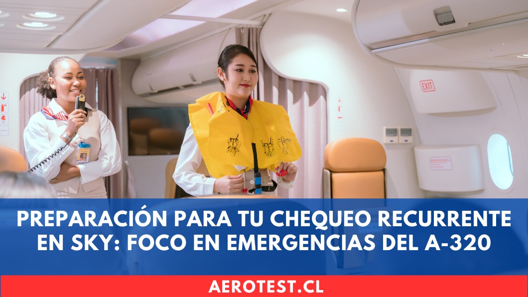 Preparación para tu chequeo recurrente en SKY: Foco en emergencias del A-320