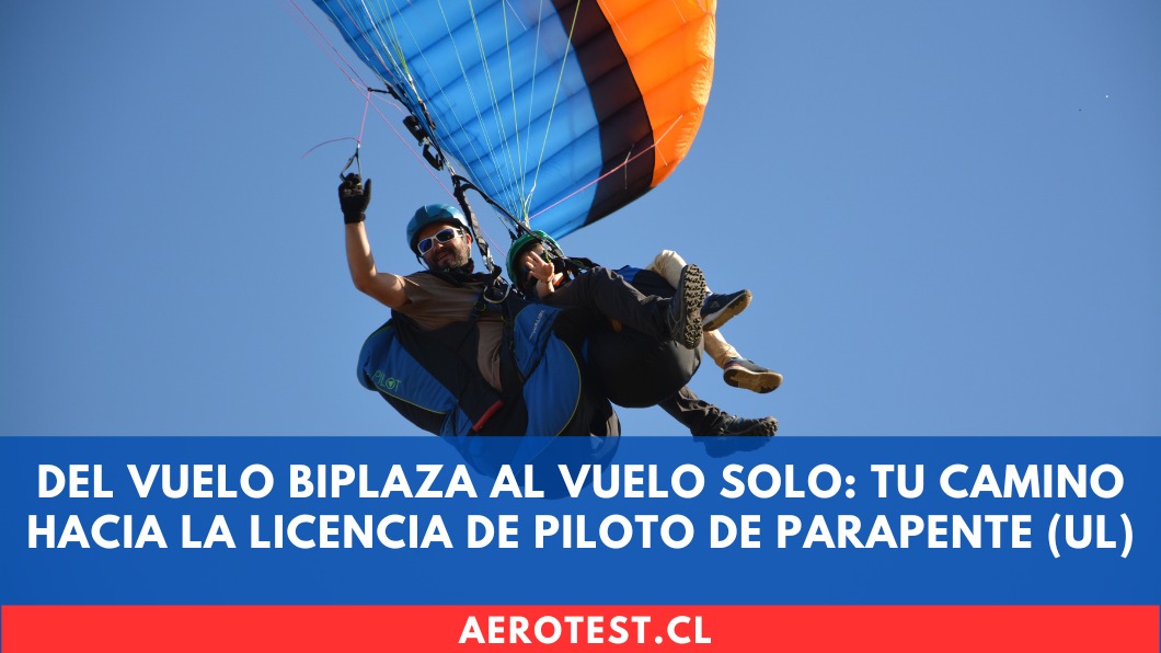 Del vuelo biplaza al vuelo solo: Tu camino hacia la licencia de Piloto de Parapente (UL)
