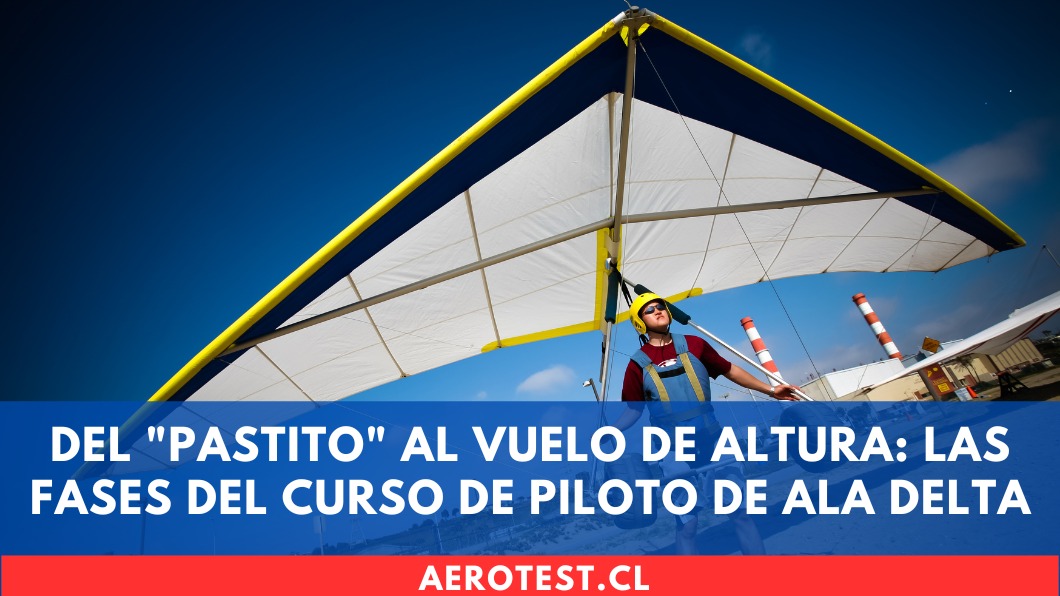 Del "pastito" al vuelo de altura: Las fases del curso de piloto de Ala Delta