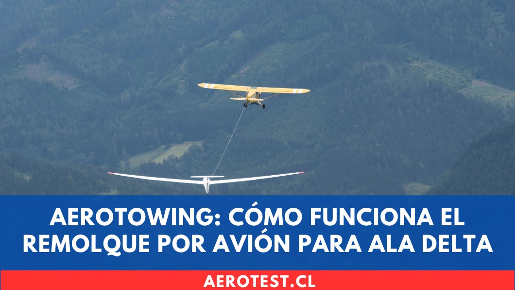 Aerotowing: Cómo funciona el remolque por avión para Ala Delta