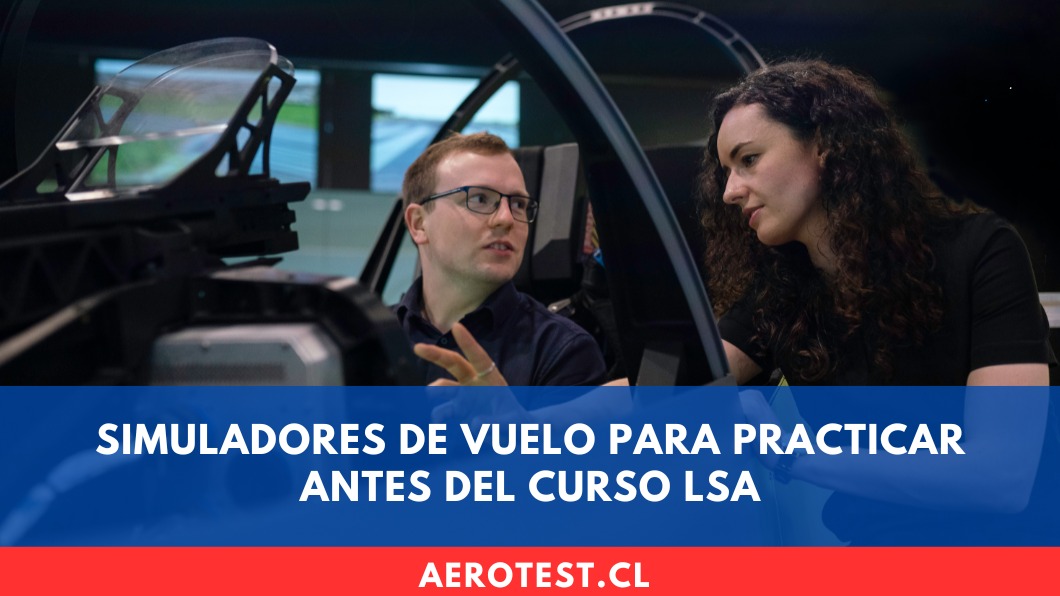Simuladores de vuelo para practicar antes del curso LSA