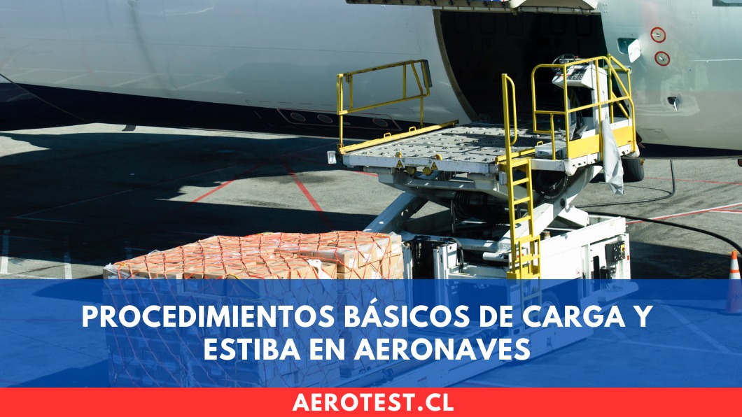Procedimientos básicos de carga y estiba en aeronaves
