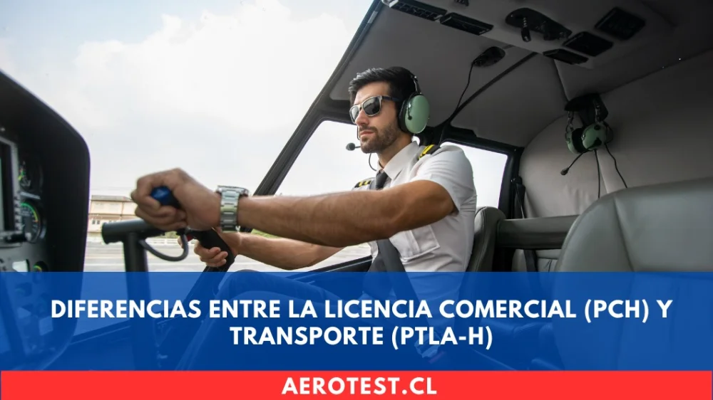 Diferencias entre la Licencia Comercial (PCH) y Transporte (PTLA-H)