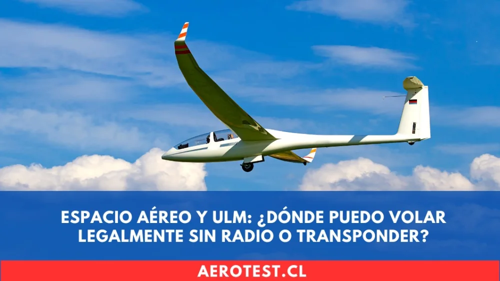 Espacio Aéreo y ULM: ¿Dónde puedo volar legalmente sin radio o transponder?
