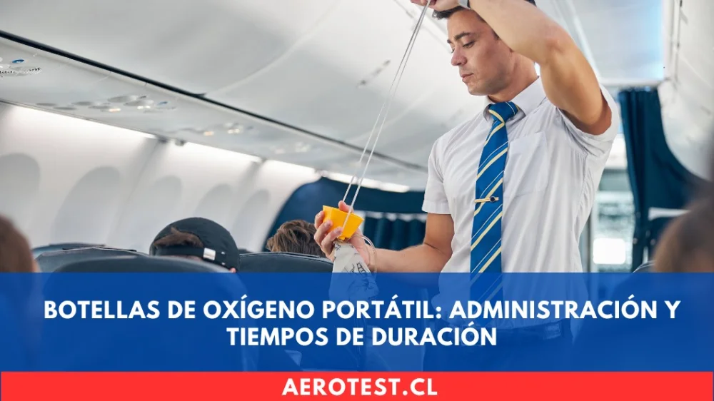 Botellas de Oxígeno Portátil: Administración y Tiempos de Duración