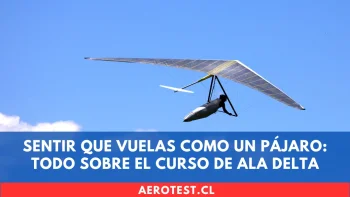 Sentir que vuelas como un pájaro: Todo sobre el curso de Ala Delta (UL) en Chile