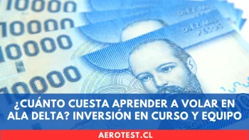 ¿Cuánto cuesta aprender a volar en Ala Delta? Inversión en curso y equipo