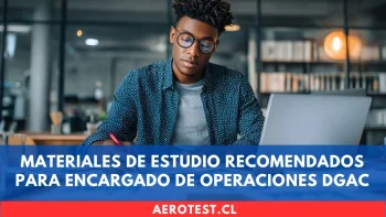 Materiales de estudio recomendados para Encargado de Operaciones DGAC