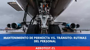 Mantenimiento de Pernocta vs. Tránsito: Rutinas del Personal