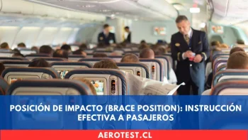 Posición de Impacto (Brace Position): Instrucción Efectiva a Pasajeros