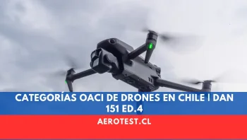 Categorías OACI de Drones en Chile: Abierta, Específica y Certificada