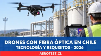 Drones con fibra óptica en Chile: tecnología y requisitos 2026