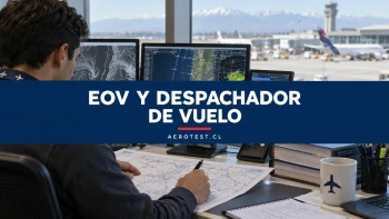 EOV y despachador de vuelo en Chile: funciones y licencias DGAC 2026
